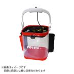 レイン REINSキーパーバケツII ＃クリアー/レッド&ホワイト