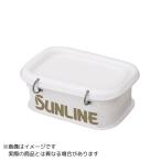 サンライン SB-404 エサバケツM(浅型) ＃ホワイト
