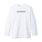 { Shimano } хлопок Logo длинный рукав SH-011V белый 