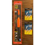  бесплатная доставка супер высокая яркость LED электрический поплавок 3 номер 2 шт + батарейка 2 упаковка комплект FF-F30 новый товар 