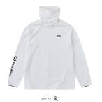  Daiwa * DE-9325 стрейч рубашка защита горла "neck warmer" ( белый )XL