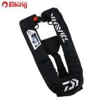  Daiwa омыватель bru спасательный жилет DF-2007 черный /Z328M прекрасный товар автоматика расширение спасательный жилет спасательный жилет 