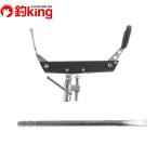 MUGEN карбоновый stain . белый вал 30cm specification полосатый оплегнат крюк /J385M прекрасный товар . низ предмет полосатый оплегнат isigaki большой 