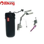 CHONMAGE FISHING 64 титановый ke полосатый оплегнат ta man зажим специальный держатель M10 камень . зажим комплект есть /W244S первоклассный товар полосатый оплегнат isi большой . белый k Eara mo Logo . рыбалка 