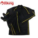  Gamakatsu рубашка компрессионный Zip GM3387 компрессионный леггинсы GM3388 L размер черный 2 шт. комплект /SL022M