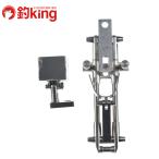 CHONMAGE FISHING 64 титановый twin вал держатель U знак модель 64 титановый ke для авто контактный замок камень .BOX есть /R056M прекрасный товар полосатый оплегнат isi большой . белый k Eara 