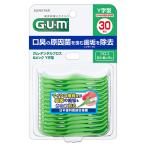  Sunstar жевательная резинка зубная нить & pick Y знак type (30шт.@) GUM зуб промежуток чистка сопутствующие товары 