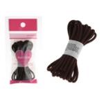 ムチャチャ　カットゴム　M　1.5m　BR　MC100-02　(1個)　茶ブラウン　ヘアゴム