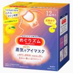 花王 めぐりズム 蒸気でホットアイマスク 完熟ゆずの香り (12枚入)