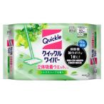 ショッピングクイックルワイパー 花王 クイックルワイパー 立体吸着ウエットシート シトラスハーブの香り (32枚入) 住宅用掃除シート　(4901301370570)