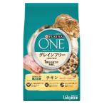 ネスレ ピュリナ ワン キャット グレインフリー 1歳から全ての年齢に チキン (400g×4袋) キャットフード ドライ 総合栄養食