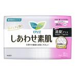 ショッピングロリエ 花王 ロリエ しあわせ素肌 消臭プラス 多い昼〜ふつうの日用 20.5cm 羽つき (22個) 生理用ナプキン　医薬部外品