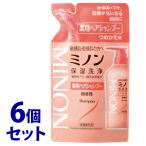 ショッピングミノン 《セット販売》　第一三共ヘルスケア ミノン薬用ヘアシャンプー つめかえ用 (380mL)×6個セット 詰め替え用 スカルプケア　医薬部外品