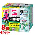 ショッピングトイレクイックル 《セット販売》　花王 トイレクイックル ストロング エクストラハーブの香り つめかえ用 (24枚)×8個セット 詰め替え用　送料無料