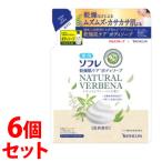 ツルハグループ限定　セット販売　バスクリン 薬用ソフレ 乾燥肌ケアボディソープ ナチュラルヴァーベナの香り つめかえ用 (400mL)×6個 低刺激性　医薬部外品