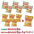 1袋プレゼント付き！しかも送料無料！！　下仁田ネギポテチップス×6袋セット&amp;正田醤油ポテトチップス×5袋＆+1袋プレゼント ご当地 限定 ポテチ 詰合せ プレゼント付き 群馬みやげ お土産