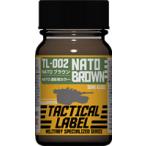 TL-002 NATO Brown Tacty karu этикетка [31022]