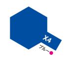 акрил Mini X-4 голубой глянец 10ml Tamiya цвет 