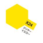  акрил Mini X-24 clear желтый глянец 10ml Tamiya цвет 