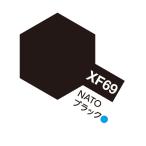  акрил Mini XF-69 NATO черный матирующий 10ml Tamiya цвет 