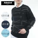  Golf мужской Admiral UJ Jaguar do вырез лодочкой свитер ADMA564 осень-зима 