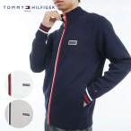  Golf Tommy Hilfiger трехцветный полоса полный Zip свитер THMA463