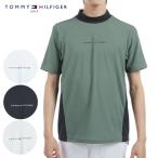 ゴルフ メンズ トミーヒルフィガー ハイブリッド 半袖モックネックシャツ THMA537 春 夏
