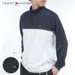 ゴルフ メンズ トミーヒルフィガー ハイブリット長袖スタンドシャツ 春 夏 26SS