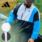 ( клиренс ) Golf одежда мужской Adidas biyondo The course TWISTWEAVE водоотталкивающий цвет блок полный Zip жакет весна лето 26SS