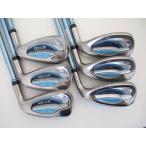 中古 レディース用 ダンロップ XXIO13 ゼクシオ13 アイアン MP1300L 6本セット(#7~SW) フレックスL