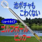 ゴルフボールピッカー ボールレトリバー（ショート）（IGOTCHA Retriever）ゴルフボール拾い用具