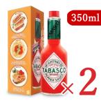 【最大2,000円OFFクーポン！9/25から26時間限定！】タバスコ ペパーソース 瓶 350ml × 2本 セット 日本珈琲貿易