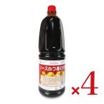 ソースカツ丼のたれ 業務用 月星食品 タレ 万能 調味料　月星食品 ソースカツ丼のたれ 1.8L × 4本