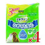 ユニ・チャーム デオクリーン 純水99%ウェットティッシュ つめかえ用 [ 70枚入×3個 ] × 4袋