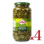 kre spo зеленый оливковый ломтик 460g × 4 шт 