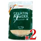 zeli Ace желатин пудра зеленый 1kg × 2 шт jelif[ старый .. химическая промышленность ]