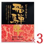 ショッピングカレー カレー レトルトカレー レトルト食品 吉田ハム 飛騨牛ビーフカレー 220g 1人前 × 3箱