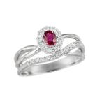 ショッピングルビー プラチナルビーリング