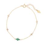 K10イエローゴールドエメラルドブレ