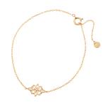 ショッピングブレスレット K10イエローゴールドダイヤモンドブレスレット