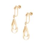 K10イエローゴールドイヤリング