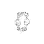 ショッピングイヤーカフ K10ホワイトゴールドイヤーカフ（片側）