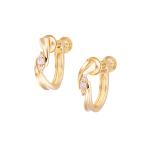 K18イエローゴールドダイヤモンドイヤリング