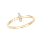 ショッピングモード K10イエローゴールドダイヤモンドリング