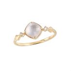 Yahoo! Yahoo!ショッピング(ヤフー ショッピング)K10イエローゴールドシェル/ロッククリスタルリング