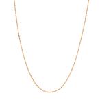 K18イエローゴールドネックレス（45cm）