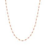 K18ピンクゴールドネックレス