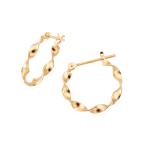 ショッピングファッションアクセサリー K18イエローゴールドピアス