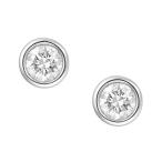 プラチナダイヤモンドピアス