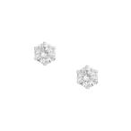 プラチナダイヤモンドピアス